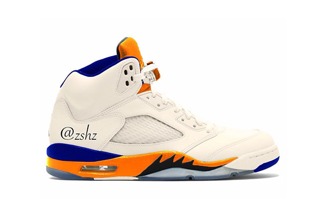 AJ5,Air Jordan 5,136027-148  超像尼克斯配色！全新 Air Jordan 5 “Orange Peel” 九月发售