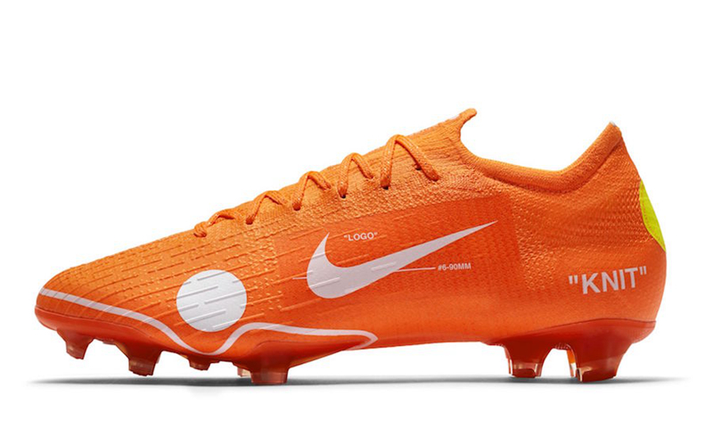 OFF-WHITE,Nike,世界杯，Mercurial V  亮橙波点！OFF-WHITE x Nike Mercurial Vapor 12 Elite 发布