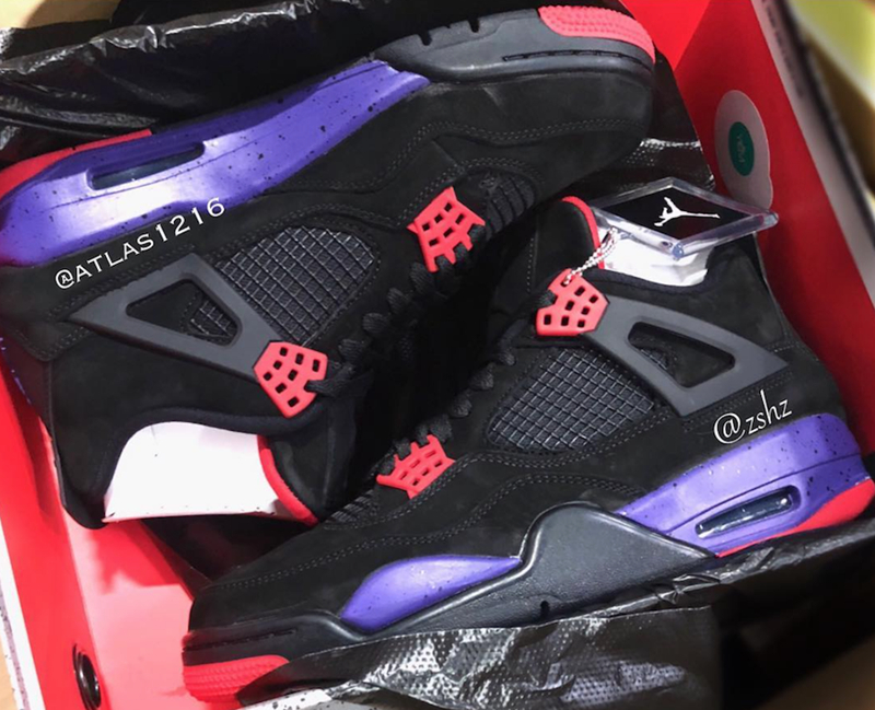 Air Jordan 4,AJ4,AQ3816-056  猛龙配色！Air Jordan 4 NRG “Raptors” 实物曝光