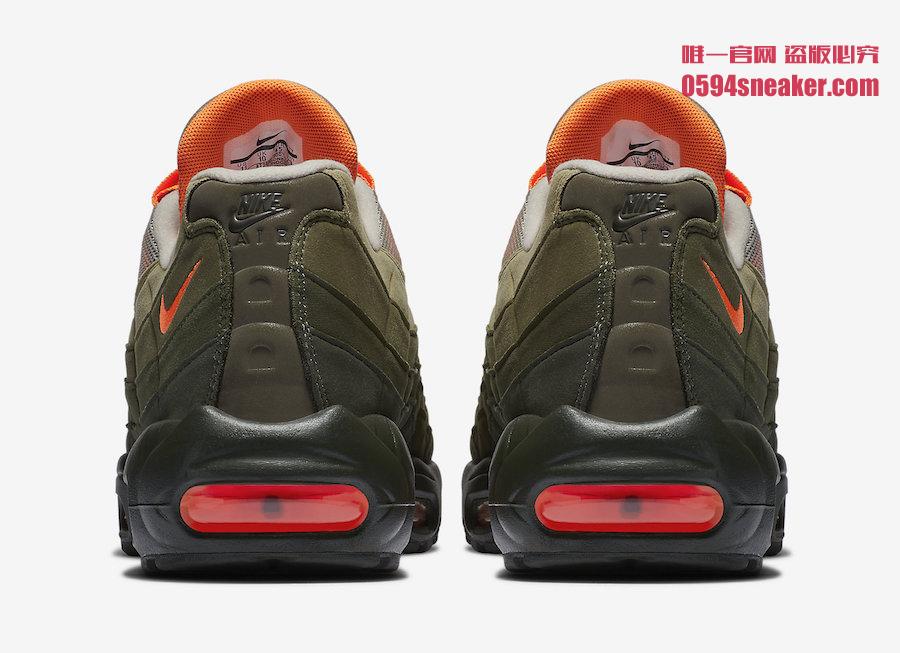 Nike,Air Max 95,AT2865-200  一抹骚橙夹持！全新 Air Max 95 将于下月发售！