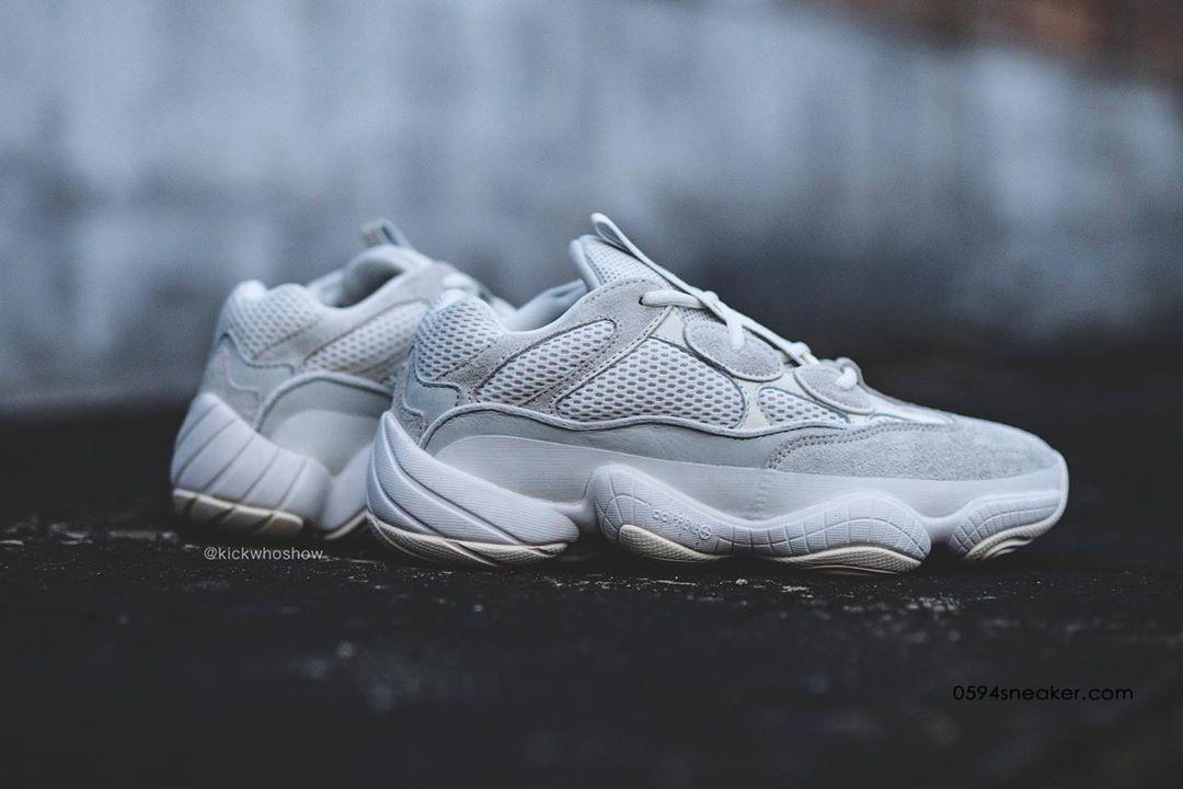 Adidas Yeezy 500 “Bone White” 货号：FV3573 发售价格：0 美元