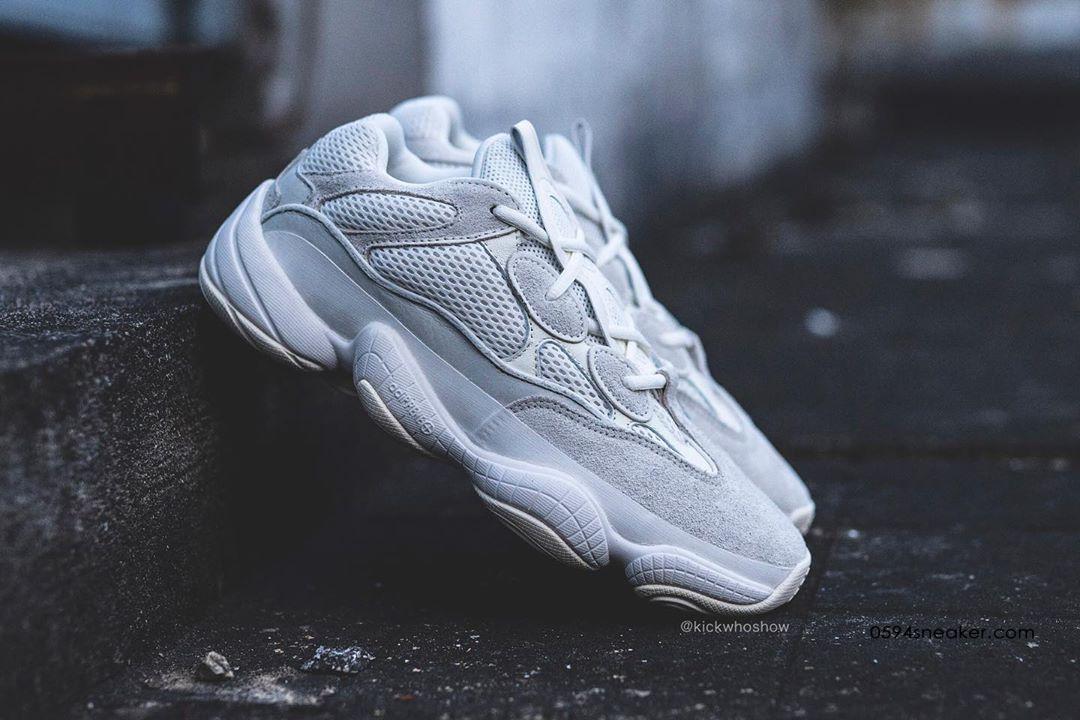 Adidas Yeezy 500 “Bone White” 货号：FV3573 发售价格：0 美元