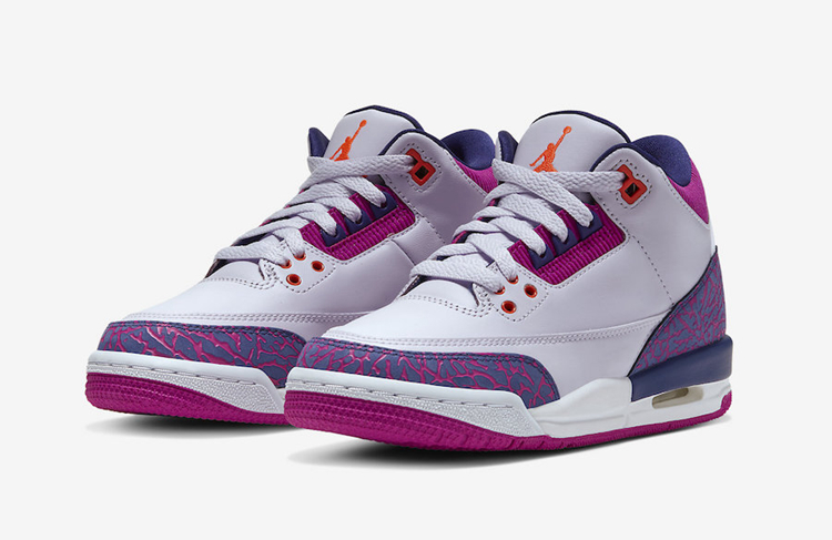 Air Jordan 3 GS "Barely Grape" Item No. 441140-500