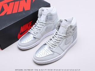 Air Jordan 1 High OG 乔丹一代高帮灰银，货号：DC1788-029