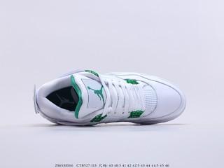 乔丹4代白绿配色 Air Jordan 4 “Pine Green” 货号：CT8527-113