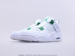 乔丹4代白绿配色 Air Jordan 4 “Pine Green” 货号：CT8527-113