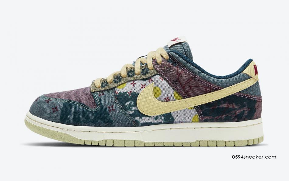 Nike Dunk Low “Community Garden” 货号：CZ9747-900