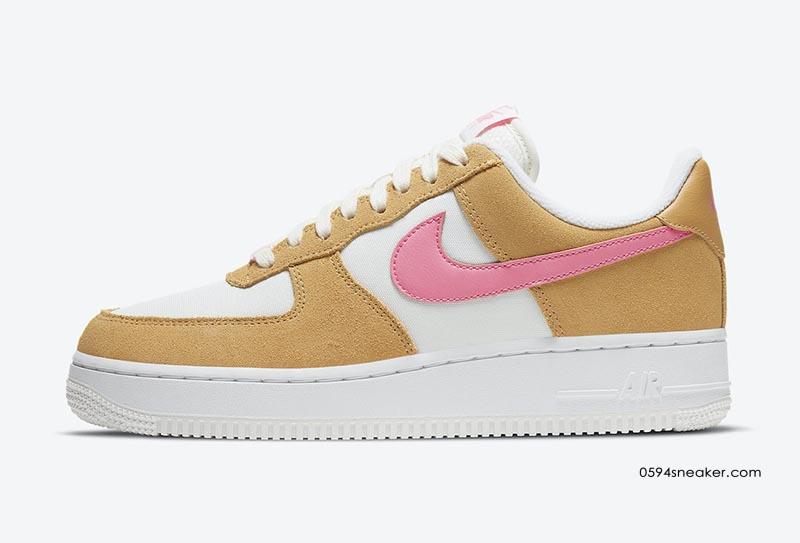 Nike Air Force 1 Low “Flex Pink” 货号：DC1156-700