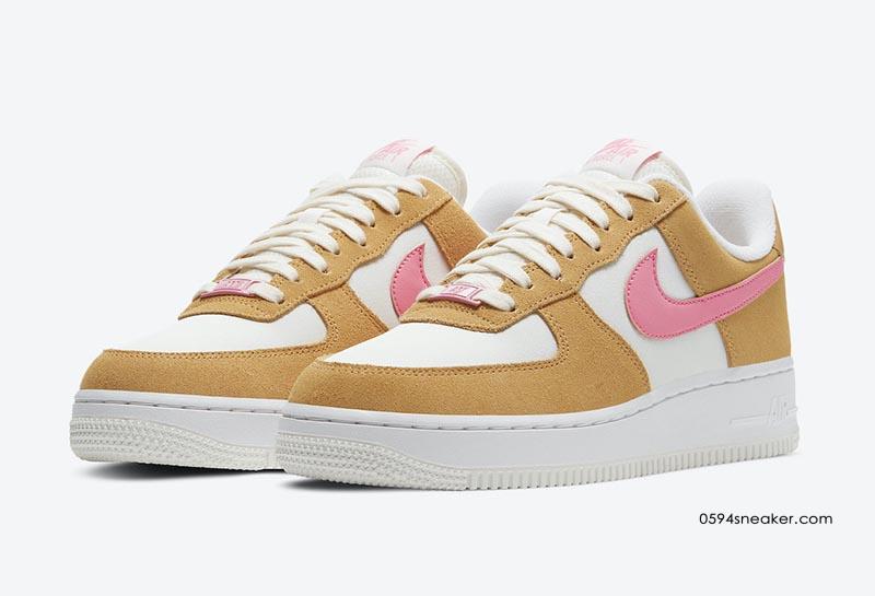 Nike Air Force 1 Low “Flex Pink” 货号：DC1156-700