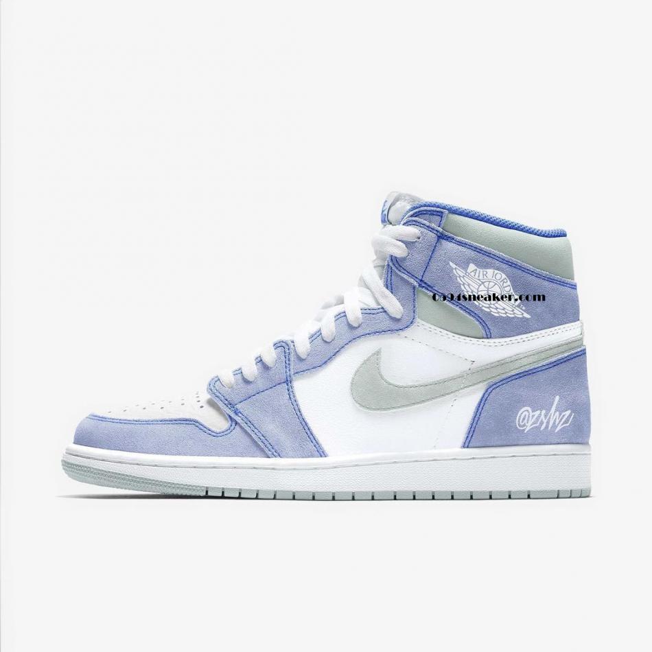 Air Jordan 1 High OG “Hyper Royal” 货号：555088-402