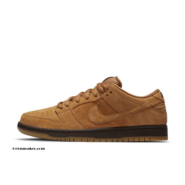 小麦DUNK，Nike SB Dunk Low Pro “Wheat Mocha” 货号：BQ6817-204