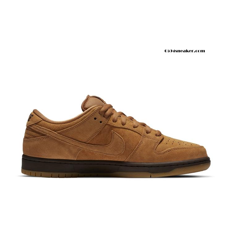 小麦DUNK，Nike SB Dunk Low Pro “Wheat Mocha” 货号：BQ6817-204