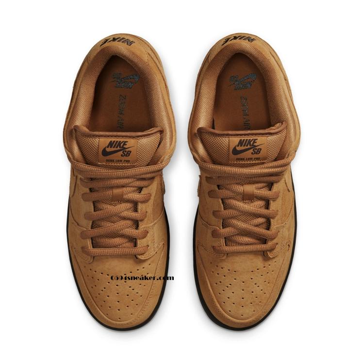 小麦DUNK，Nike SB Dunk Low Pro “Wheat Mocha” 货号：BQ6817-204